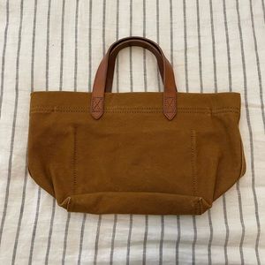 Madewell Canvas Small Zip-Top Transport Crossbody